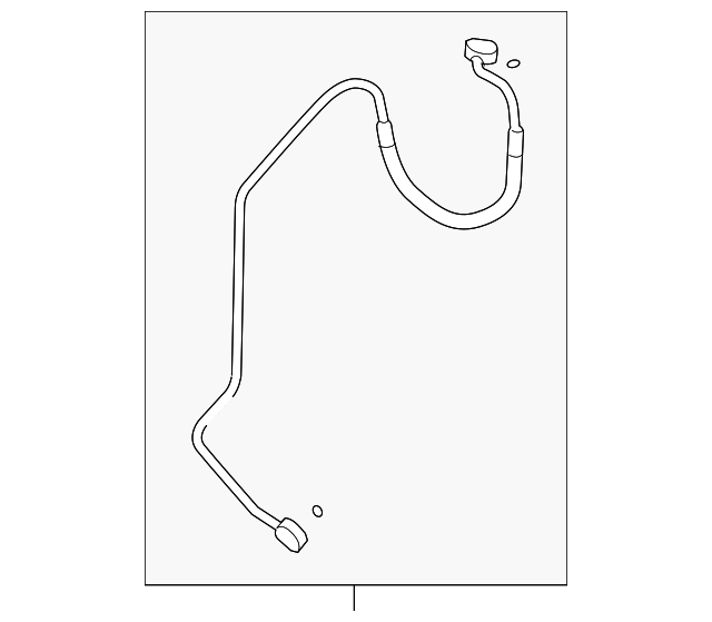 AC Hose 3C0-820-721-N - View 2
