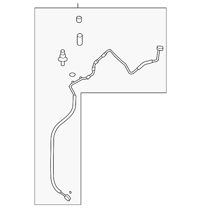 AC Hose 3C0-820-741-AT - View 6