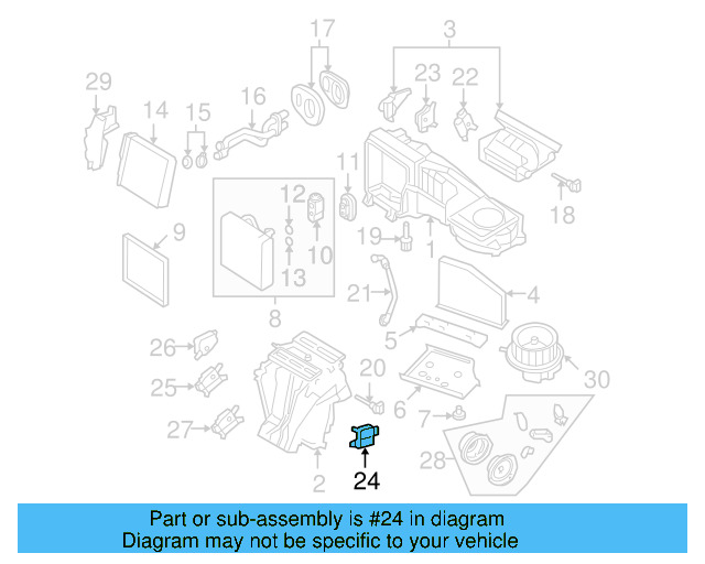 Blower Motor 3C1-820-015-P - View 8