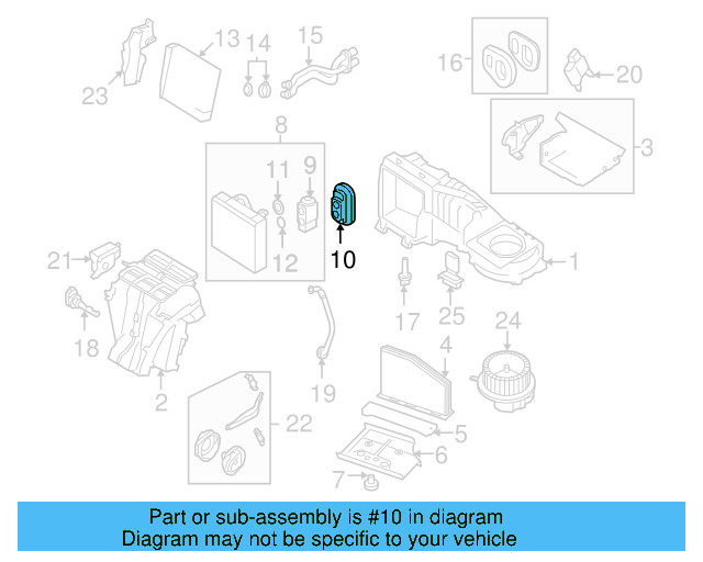 Expansion Valve Gasket 3C1-820-061 - View 45