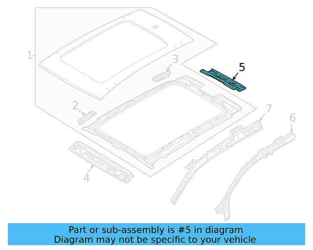 Rear Header 2GJ-817-164-A - View 6