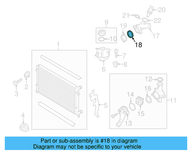 Flange Seal 07K-121-149 - View 42