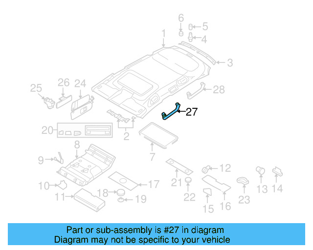 Assist Strap 7L0-857-644-A-5J6 - View 2