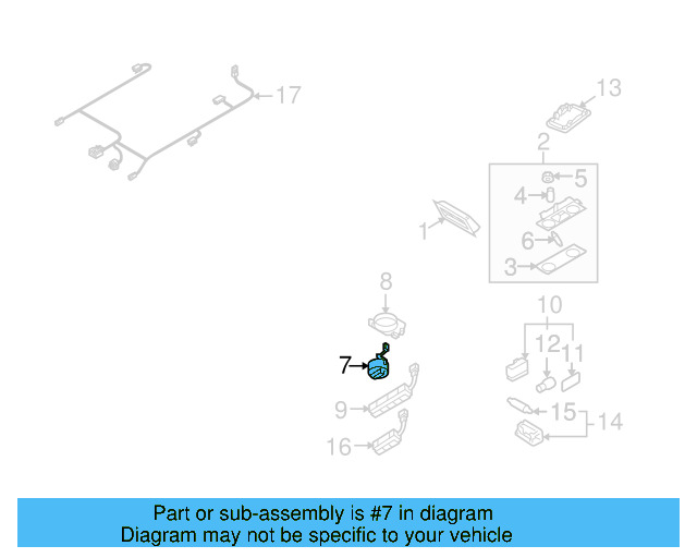 Potentiometer 7L6-959-613-A-6C3