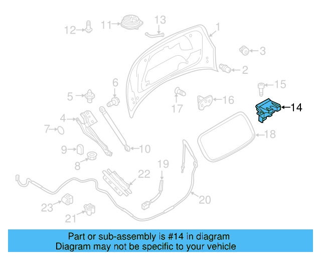 Mount Bracket Rear Bolt N-105-695-01 - View 21
