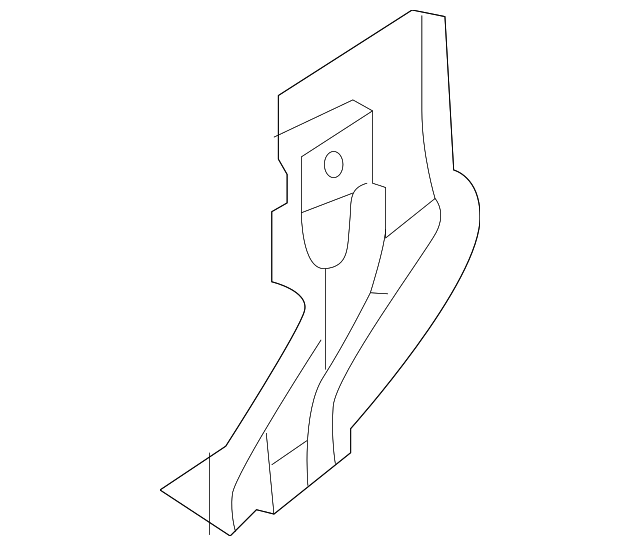 Rear Body Panel Reinforcement 3CN-813-763 - View 2