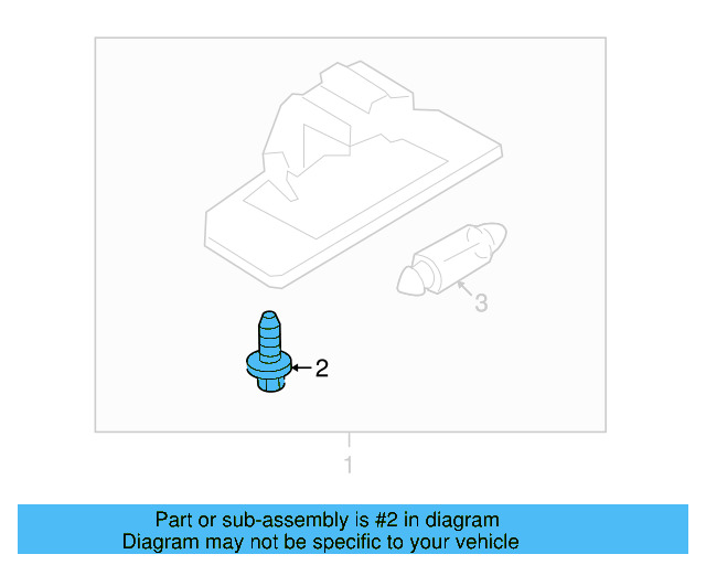 License Lamp Screw N-902-357-01 - View 9
