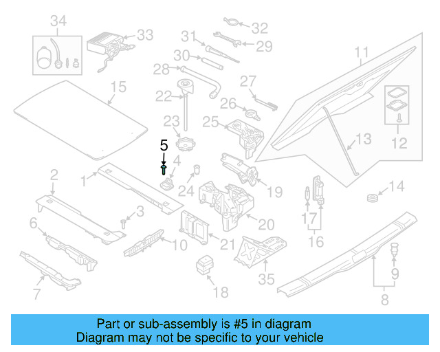 Tie Down Hook Screw N-104-685-02 - View 3