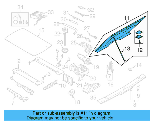 Spare Cover 7L0-863-546-Q-7M2