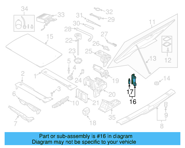Luggage Lamp 3G0-947-101-A - View 62