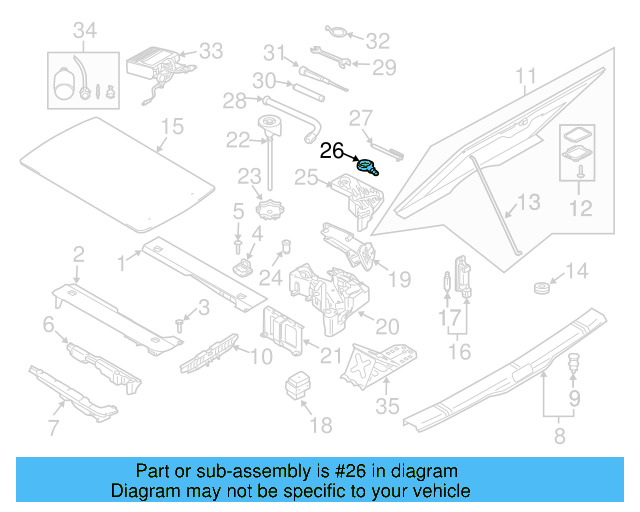 Tow Eye 7L0-805-783-A - View 3