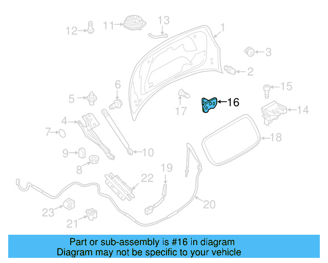 Lock 5M0-827-505-K - View 12