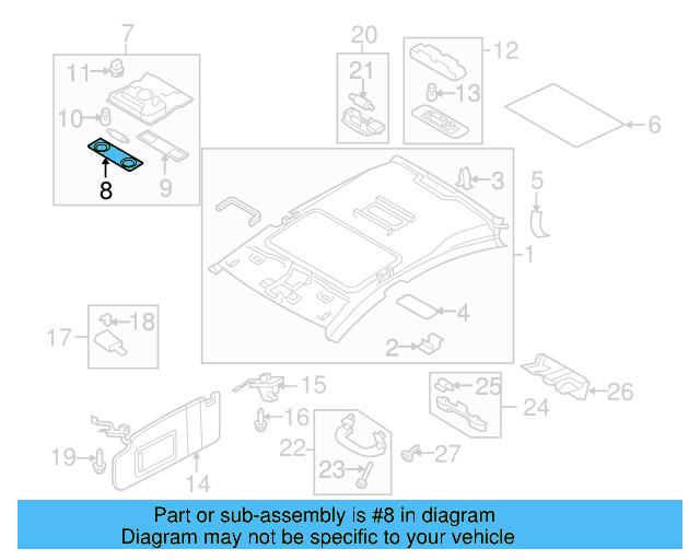 Fog Lamp Assembly Screw N-106-663-02 - View 32