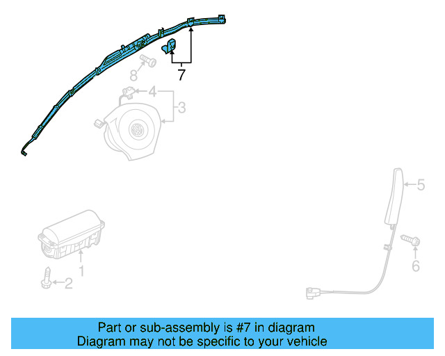 Head Air Bag 561-880-742-E