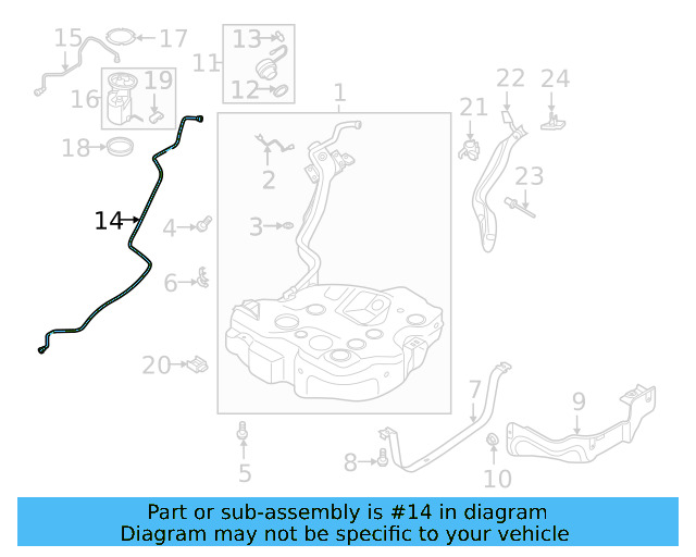 Breather Tube 5Q0-201-160-AL