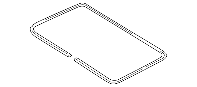 Sunroof Glass Gasket 8D0-877-297 - View 51