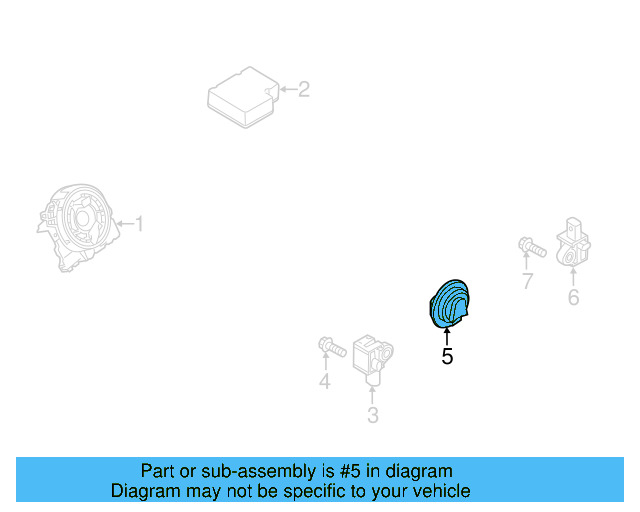 Side Impact Sens 561-959-354 - View 10