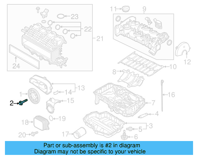 Vibration Damper Bolt N-912-044-01 - View 8