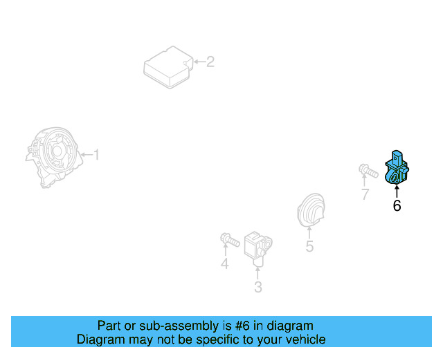 Side Impact Sens 561-959-351 - View 7