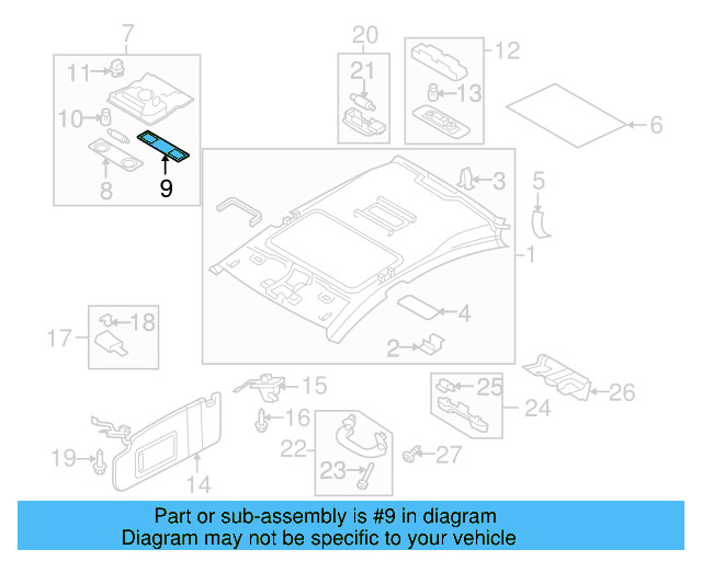 Trim Plate 1K0-947-133-B-82V
