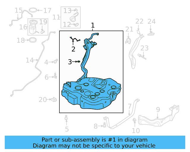 Fuel Tank 5Q0-201-055-CC - View 3