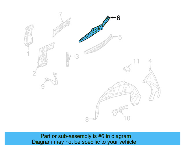 Lower Panel 1Y0-809-818-G
