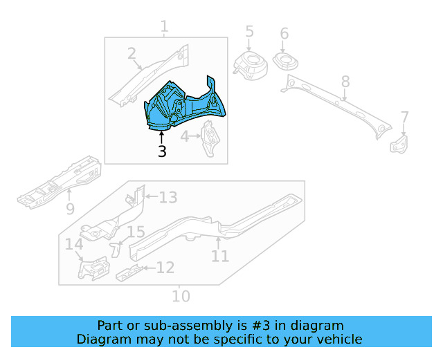 Apron Panel 561-806-114-A - View 5