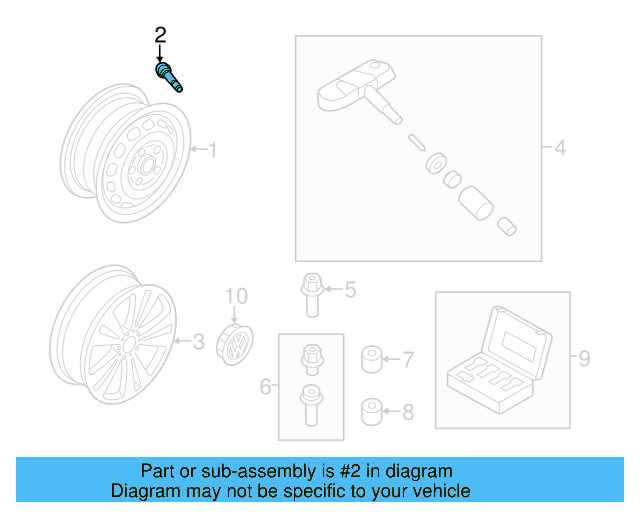 Valve Stem 839-601-361 - View 67