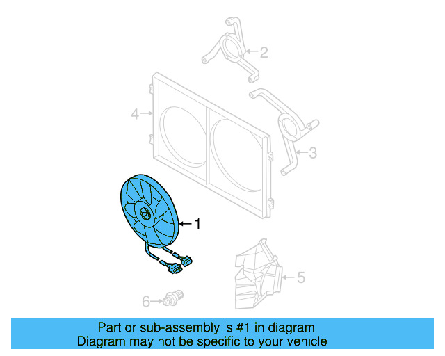 Fan Assembly 6X0-959-455-C - View 9