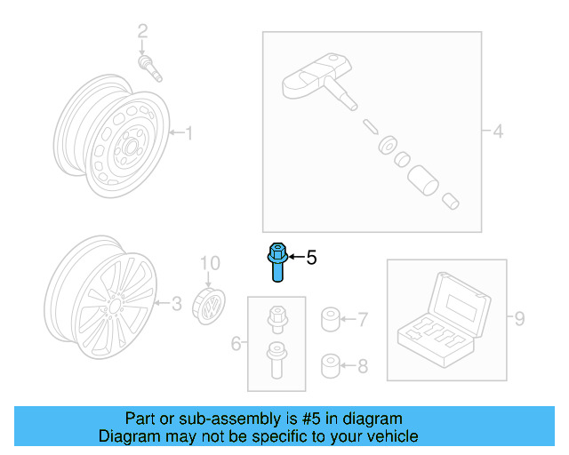 Wheel Bolt WHT-002-437 - View 82
