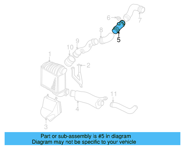 Pressure Hose 1C0-145-762-AD - View 10