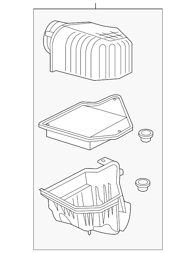 Air Cleaner Assembly 7B0-129-607-A
