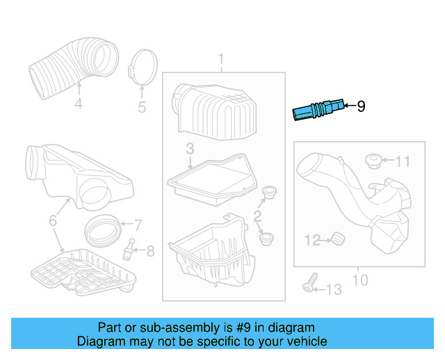 Temp Sensor 7B0-906-501 - View 4