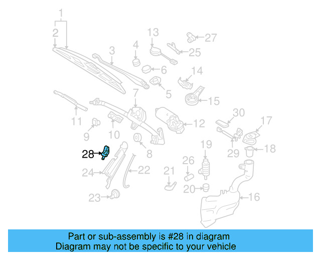Nozzle 6E0-955-985-B - View 2