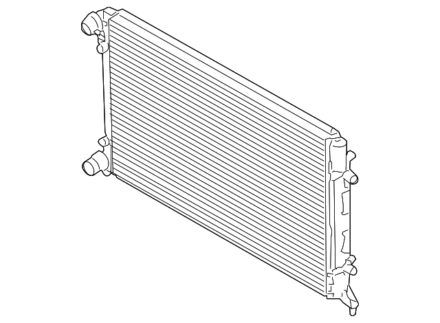 Radiator 1K0-121-251-CJ - View 8