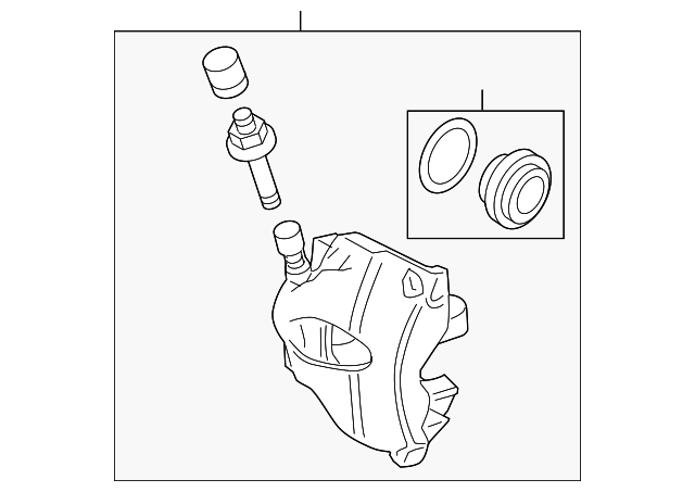 Caliper 1K0-615-123-E - View 27