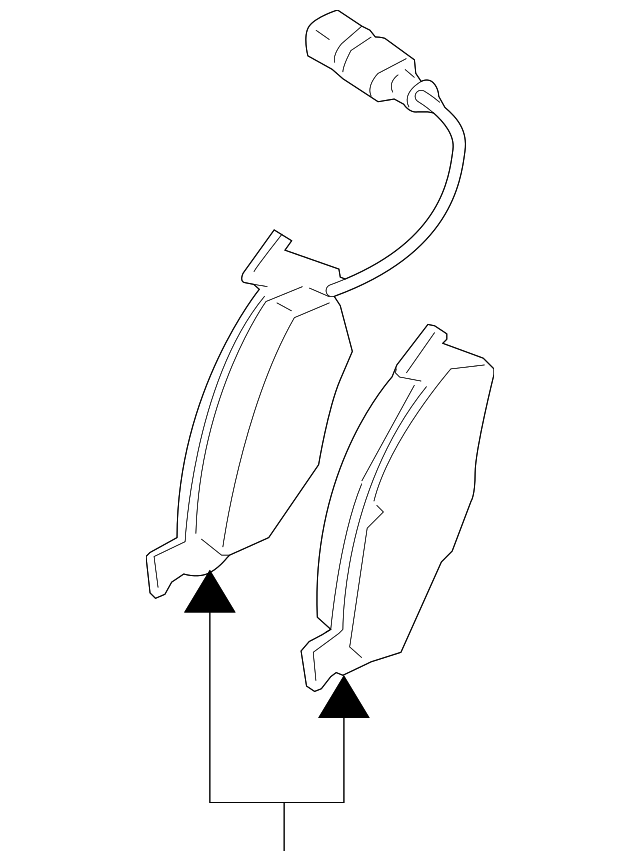 Brake Lining Front 5K0-698-151-B - View 4