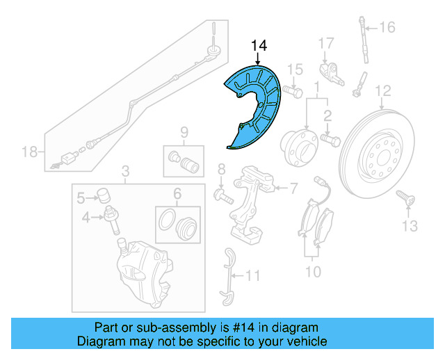 Splash Shield 1K0-615-312-F - View 56