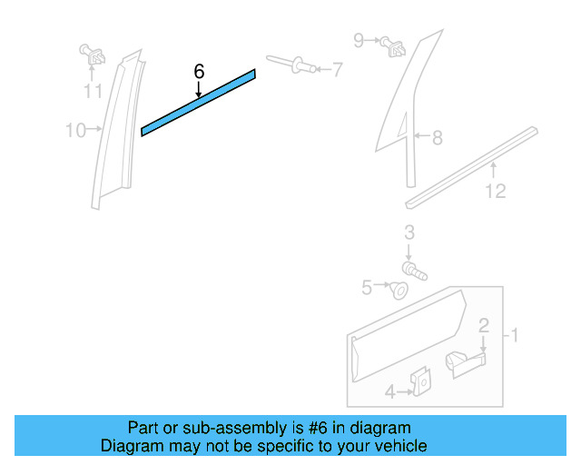 Lower Molding Nut N-903-682-03 - View 10
