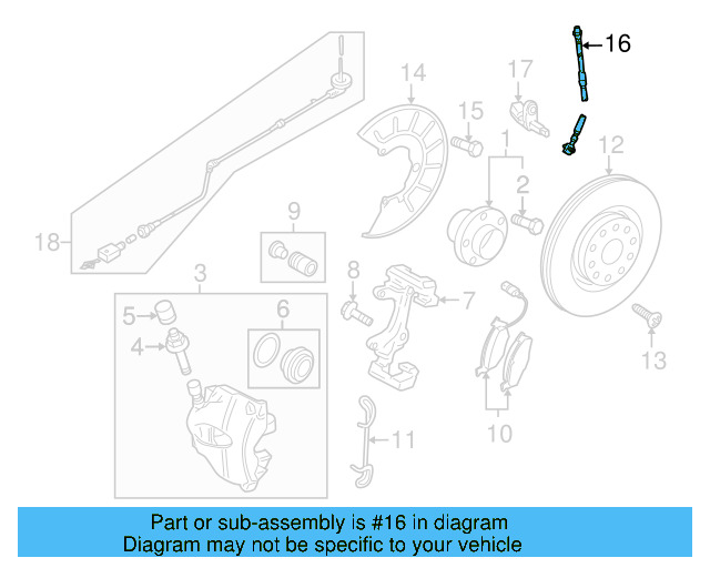 Brake Hose 1K0-611-701-K - View 33