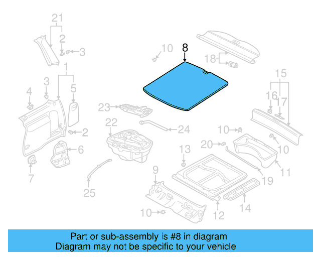 Floor Cover 1J9-858-855-E-9PL - View 4