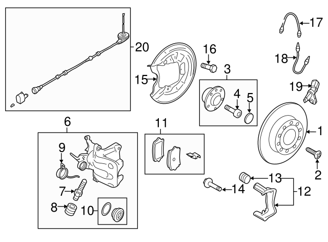 Disc Brake Rotor Rear 5Q0-615-601-D - View 26