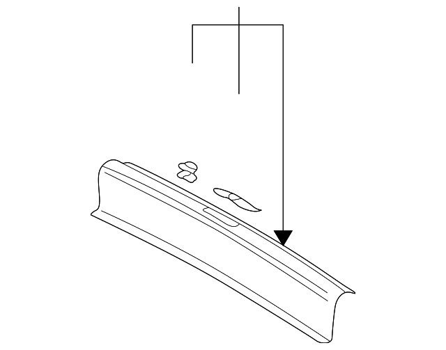 Lower Center Pillar Trim Clamp 1C0-867-388 - View 69