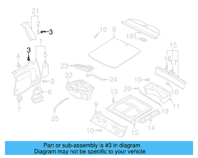 Body A 3B0-867-334 - View 52