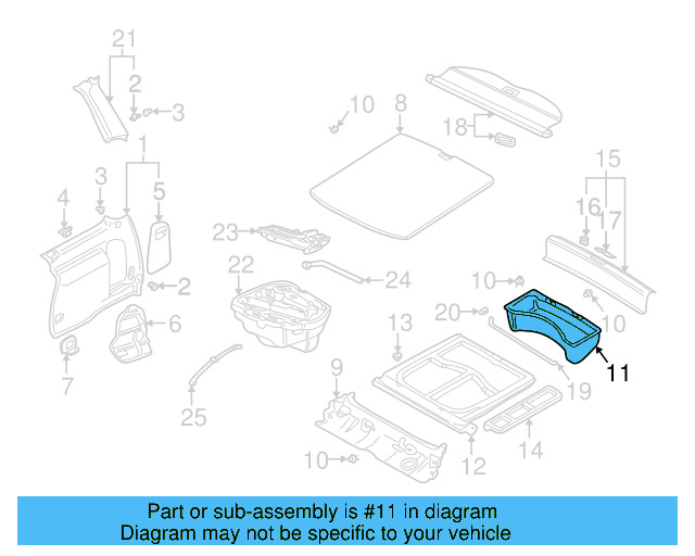 Storage Box 1J9-863-513-B41 - View 2
