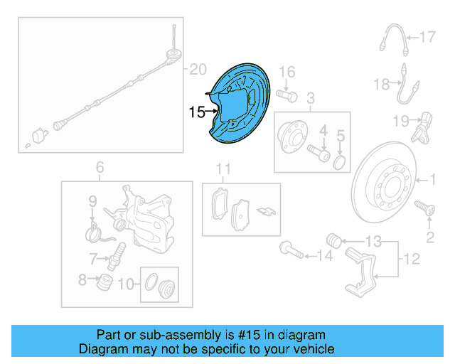 Splash Shield Bolt WHT-005-227 - View 76