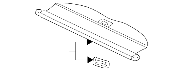 Cargo Cover 1J9-867-871-K-6PD - View 3