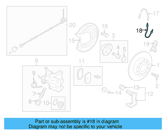 Brake Tube 1K0-611-764-L - View 24