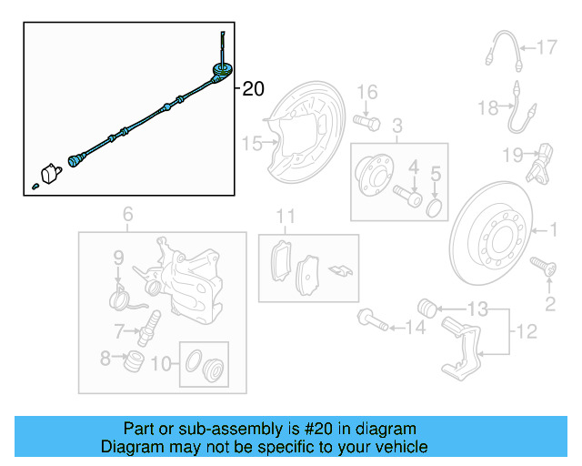 ABS Sensor Wire 1K0-927-904-AR - View 29
