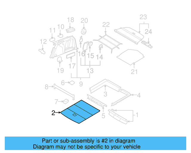 Floor Cover 3C9-863-463-M-9AA